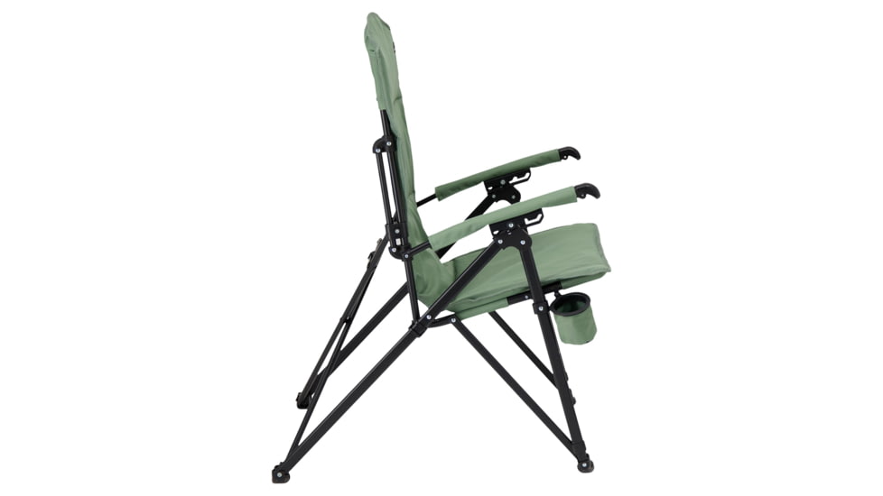 Woods Siesta Folding Reclining Padded Camping Chair, Spray, CTI0765868S