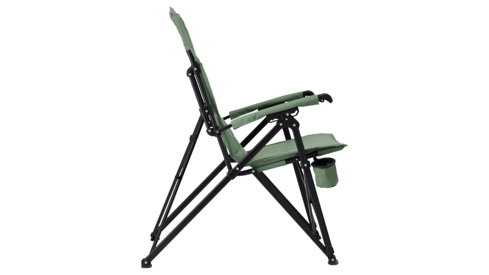 Woods Siesta Folding Reclining Padded Camping Chair, Spray, CTI0765868S