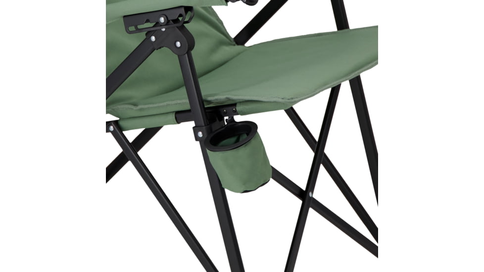 Woods Siesta Folding Reclining Padded Camping Chair, Spray, CTI0765868S