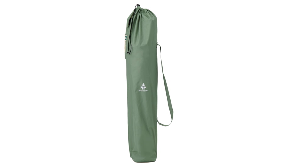 Woods Siesta Folding Reclining Padded Camping Chair, Spray, CTI0765868S