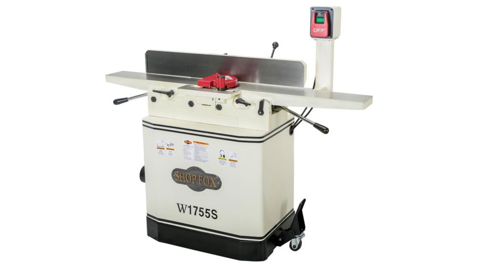 Shop Fox 6in Jointer with Spiral Cutterhead, W1755S