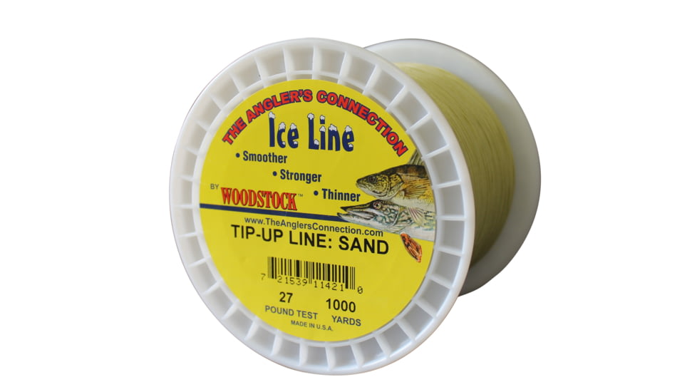 Woodstock Tip-Up Line 1000yd Number 27 Sand, TU-1000-27-S