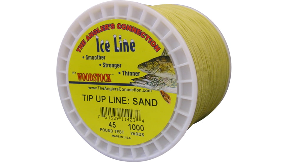 Woodstock Tip-Up Line 1000yd Number 45 Sand, TU-1000-45-S