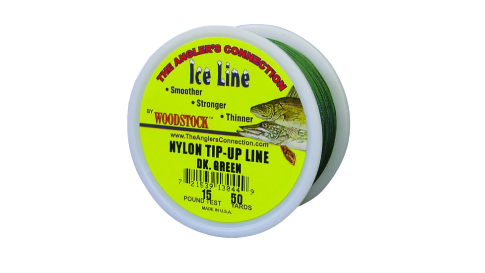 Woodstock Tip-Up Line Green Number 15 50Yd, TU-50-15-G