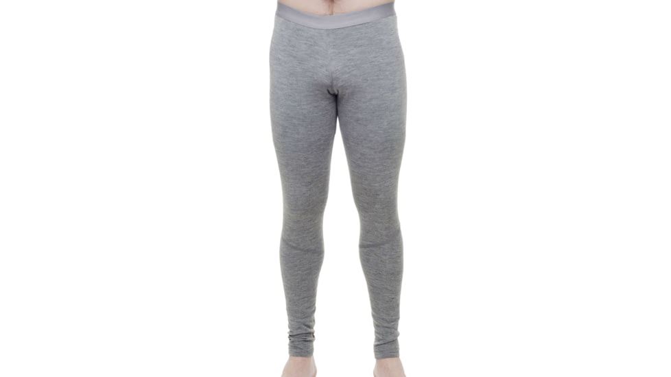 WoolPro Thor Midweight Merino Bottoms - Men's-Heather Grey-Small-Regular Inseam