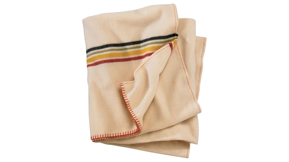 Woolrich Alleghenny Blanket-Natural
