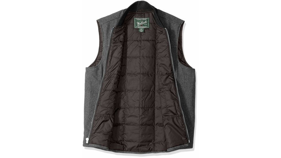 Woolrich Bear Claw Vest - Mens, Gray, Small, 18070-GRAY-S