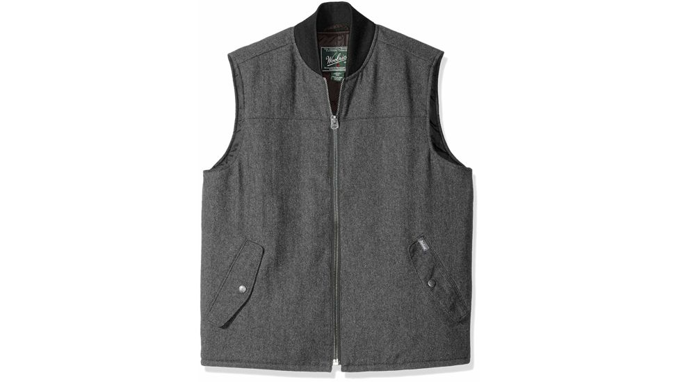 Woolrich Bear Claw Vest - Mens, Gray, Small, 18070-GRAY-S
