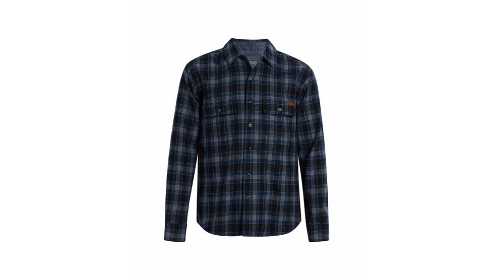 Woolrich Bering Wool Shirt - Mens, Blue Charcoal, Extra Large, 6316-BLUECHARCOAL-XL
