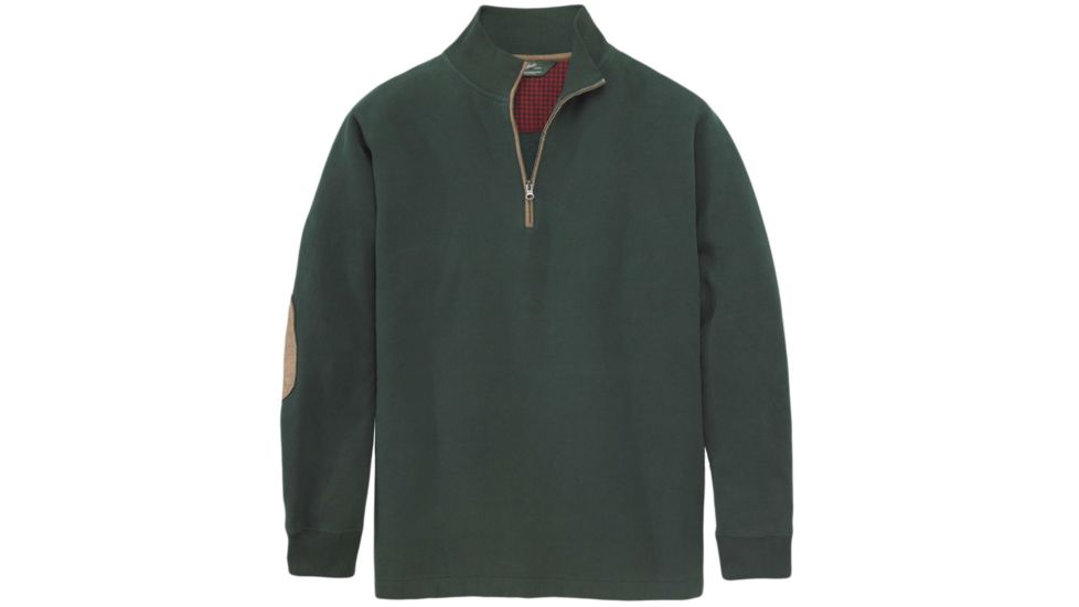 Woolrich Boysen Half Zip Sweater - Mens-Forest-Large