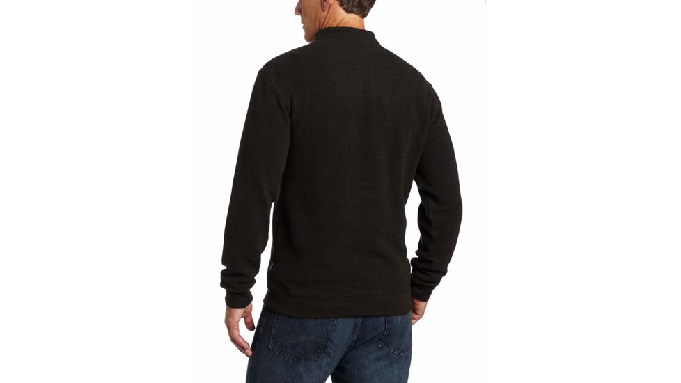 Woolrich Bromley 1/2 Zip - Mens, Dark Loden Heather, Medium, 8090-DARKLODENHEATHER-M