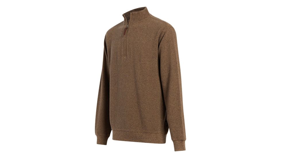 Woolrich Bromley 1/2 Zip - Mens, Wheat Heather, Medium, 8090-WHEATHEATHER-M