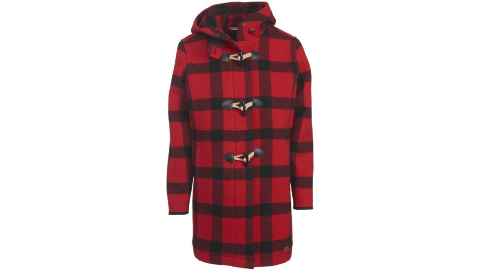 Woolrich Century Wool Duffle - Women's-Old Red Plaid-X-Small