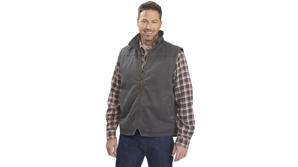 Woolrich Dorrington II Vest - Men's-Coal-Large