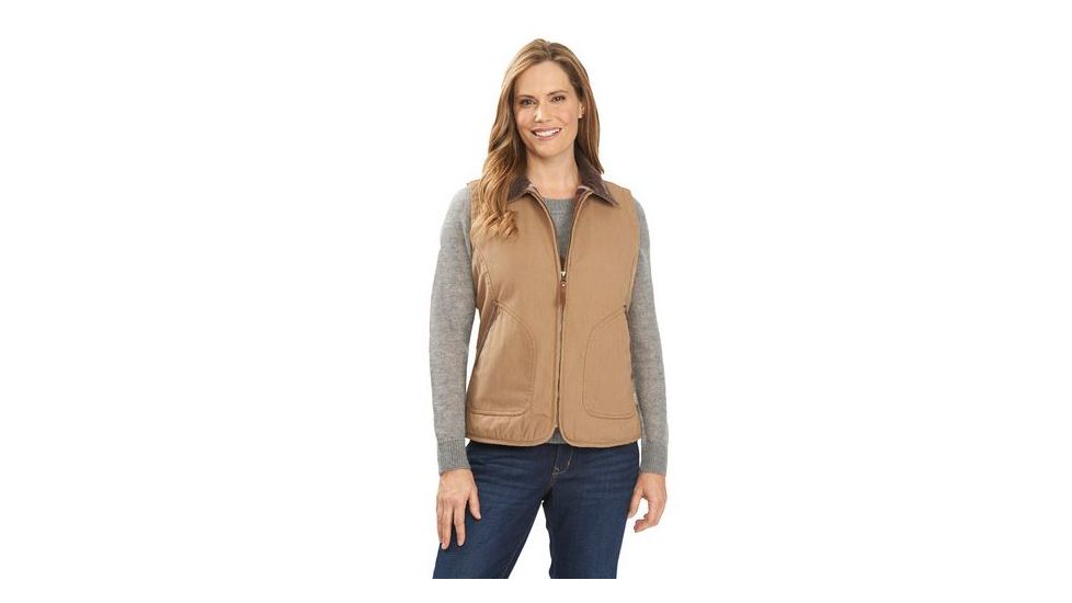 Woolrich Dorrington Vest - Womens-Sediment-Medium woo0063-Sediment-Medium