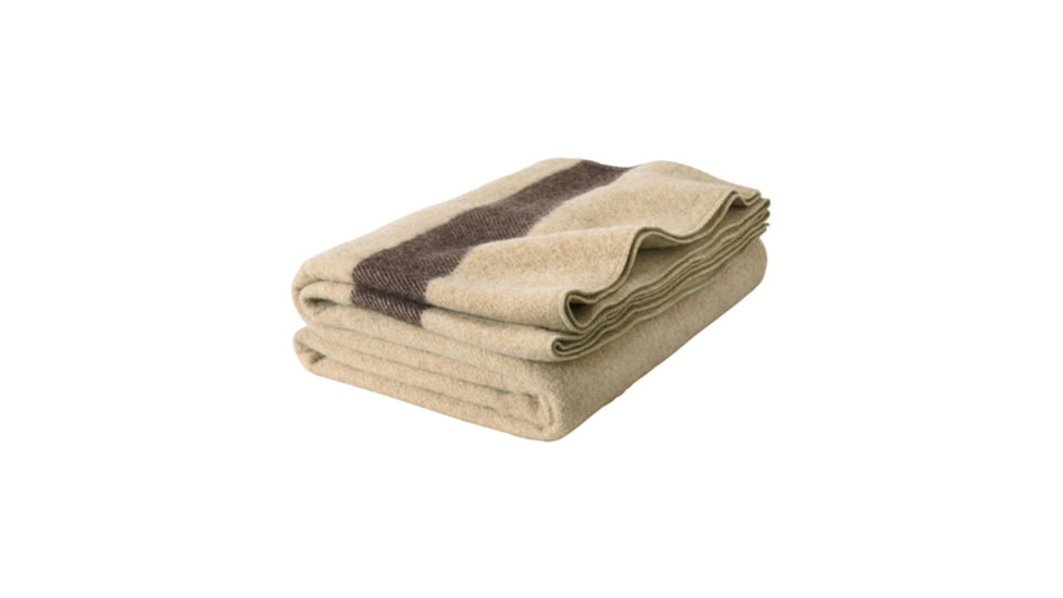 Woolrich Fort Sumter Civil War Wool Blanket,60x72in, Tan 990019-TAN-TAN-EA-DEMO