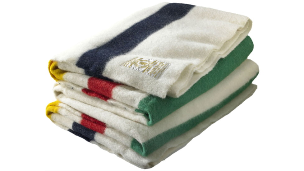 Woolrich Hudsons Bay Multi Wool 6 Point Blanket-No Color