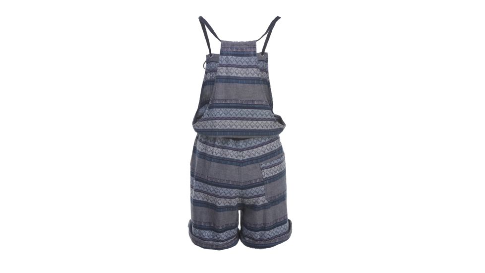 Woolrich Jacquard Overalls Women's Pants, Deep Indigo, 5208