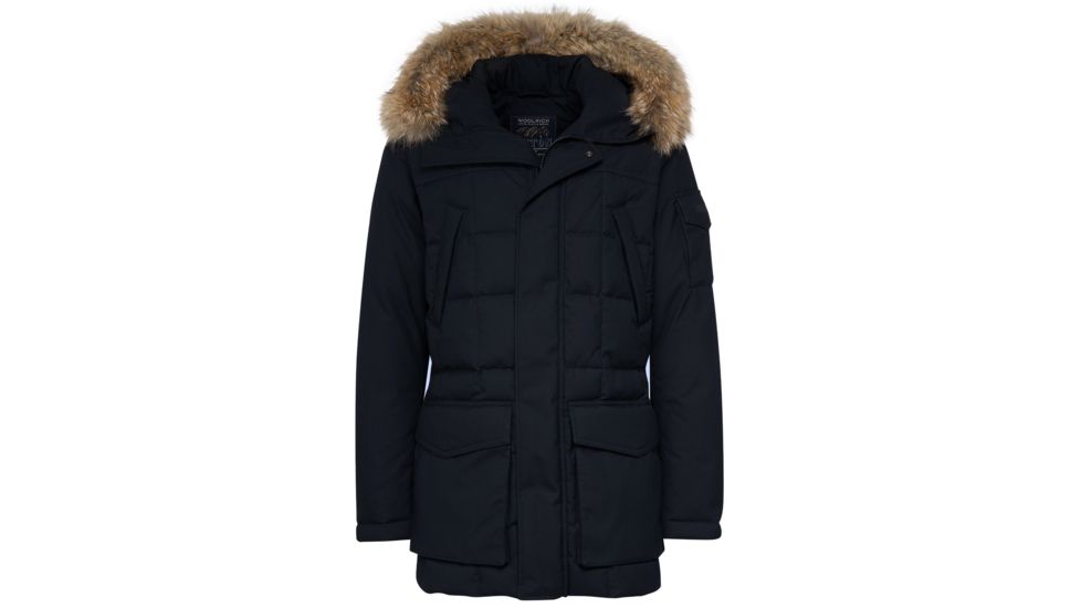 Woolrich John Rich &amp; Bros Teton Blizzard Parka - Mens-Military Navy-Large