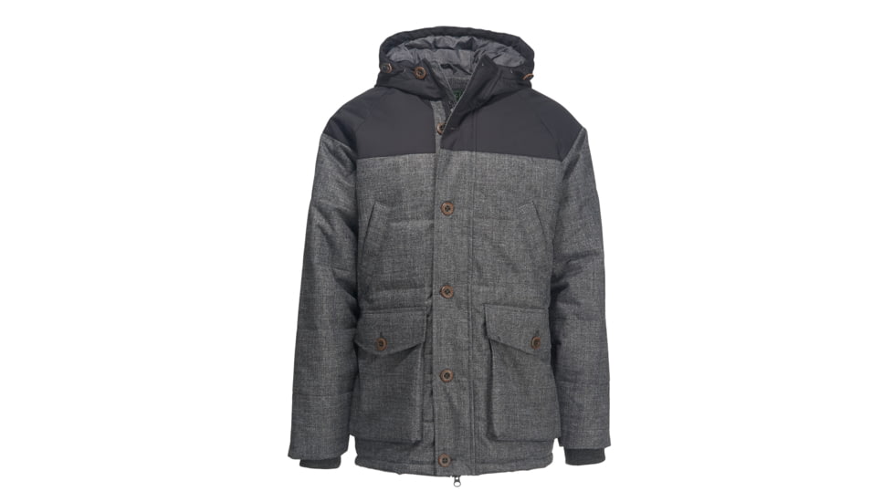 Woolrich Men's Bitter Chill Wool Loft Coat, Oxford, L 16219-OXF-OXFORD-L-DEMO