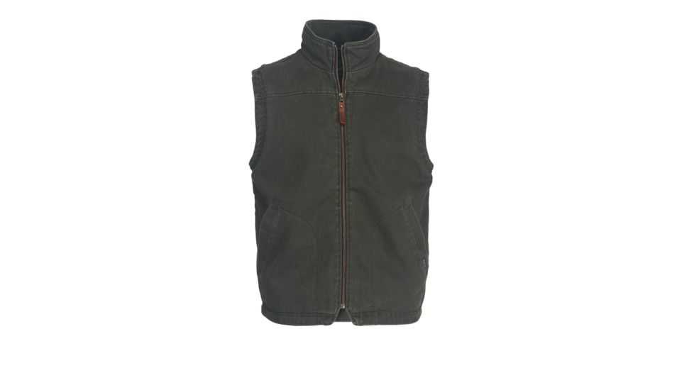 Woolrich Men's Dorrington II Vest, Asphalt, L 18060-APH-ASPHALT-L-DEMO