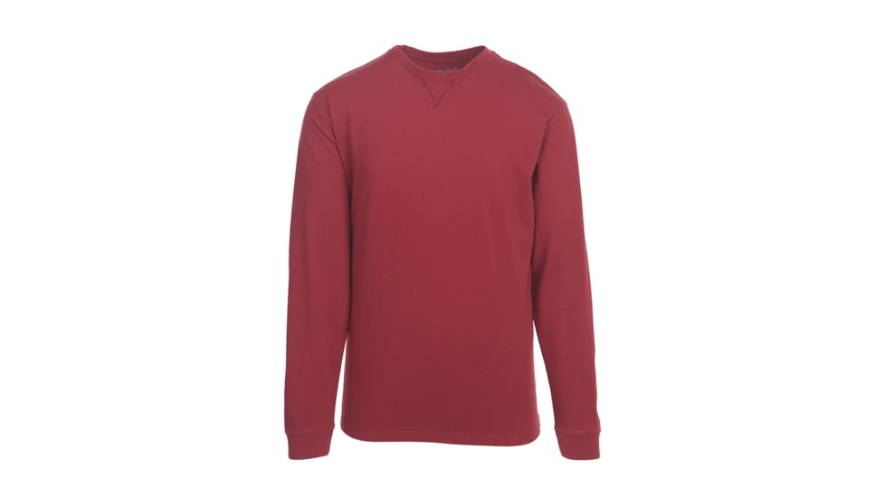 Woolrich Men's First Forks Long Sleeve Shirt, Deep Ruby, L 8246-DR2-DEEPRUBY-L-DEMO