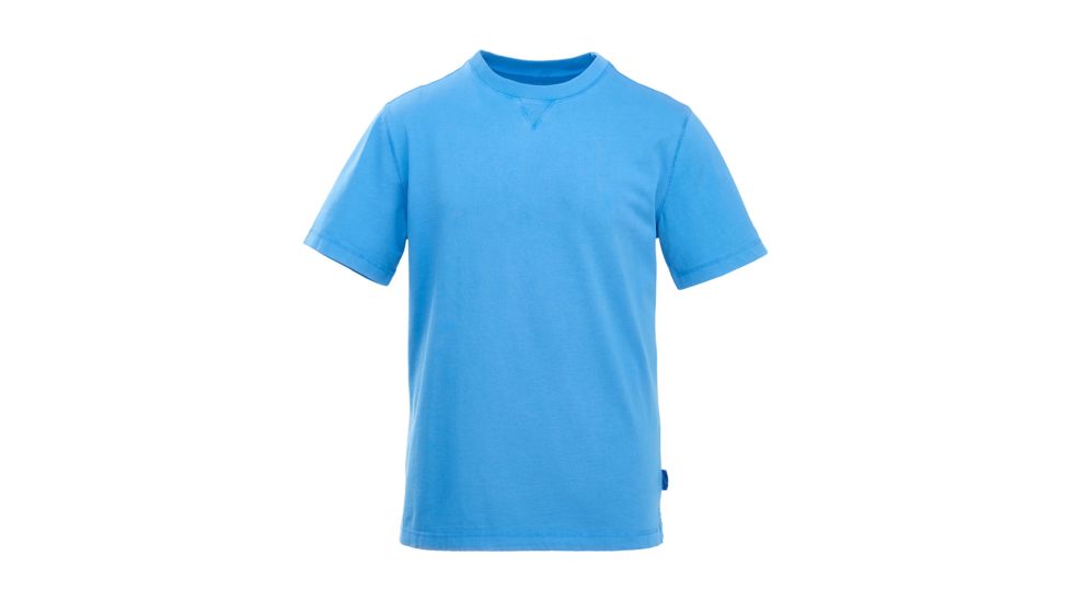 Woolrich Men's First Forks T-Shirt, Mountain Blue, L 8019-MOL-MOUNTAINBLUE-L-DEMO
