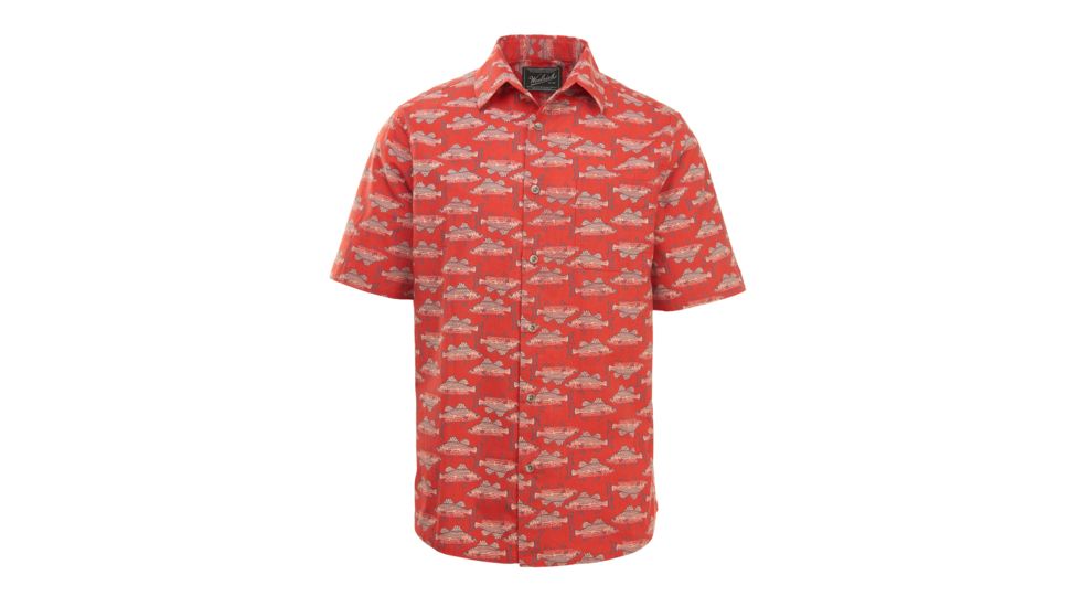 Woolrich Men's Walnut Springs Classic Shirt, Cactus Red, L 6167-CCE-CACTUSRED-L-DEMO