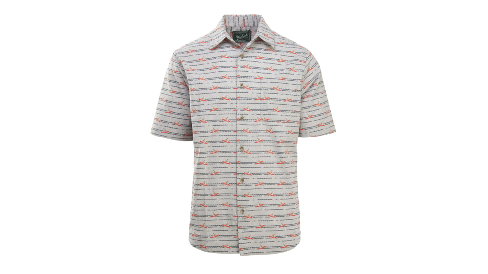 Woolrich Men's Walnut Springs Classic Shirt, Limestone, L 6167-LMO-LIMESTONE-L-DEMO