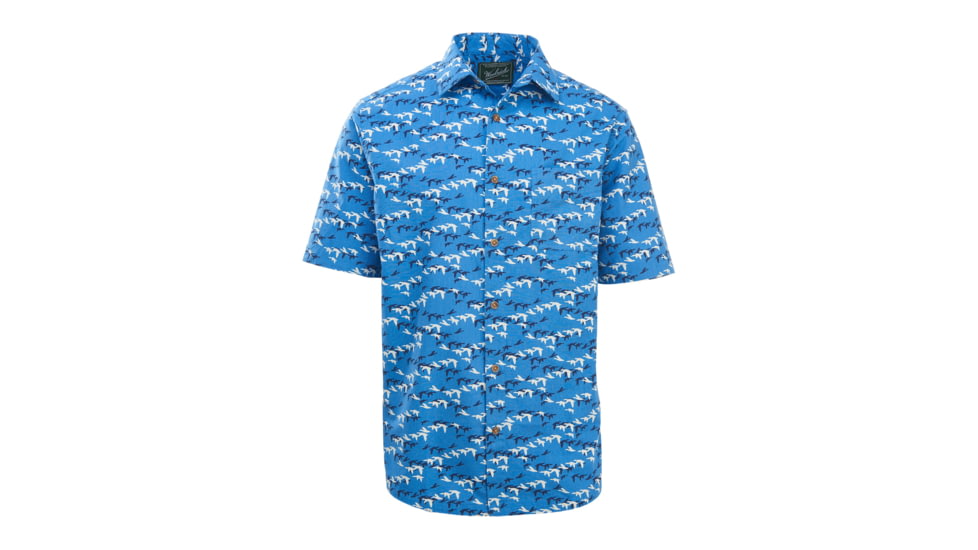 Woolrich Men's Walnut Springs Classic Shirt, Mountain Blue, L 6167-MOL-MOUNTAINBLUE-L-DEMO
