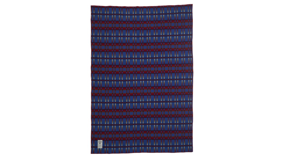 Woolrich Pearce Frontier Dobby Wool Blanket,60x84in, Dak 990216-DAK-DEMO