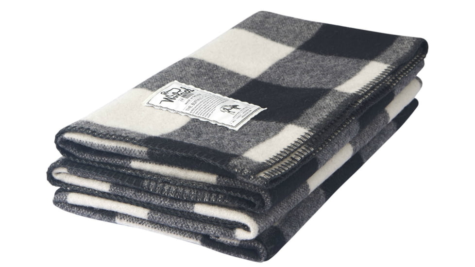 Woolrich Rough Rider Throw-White/Black Buffalo