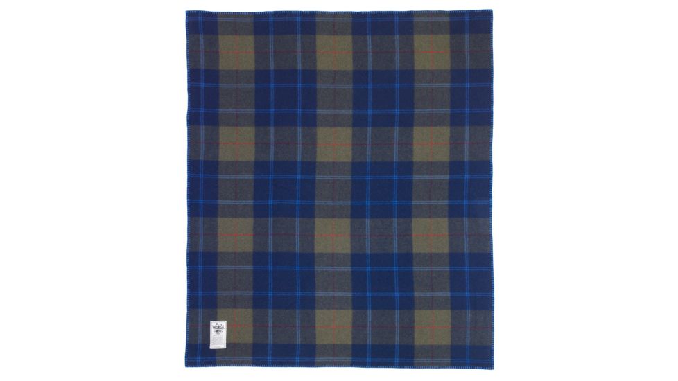 Woolrich Rough Rider Wool Blanket, Olive Plaid, 50x60, 925060-OVP-EA-R