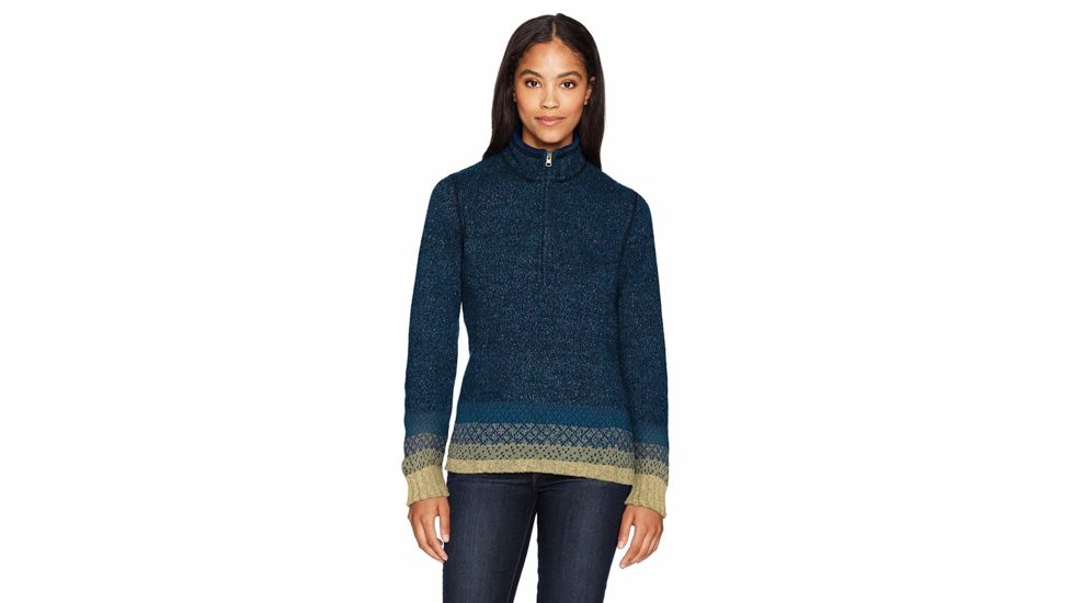 Woolrich Tanglewood 1/2 Zip Ii - Womens, Forest Blue, Large, Regular Inseam, 13767-FORESTBLUE-L