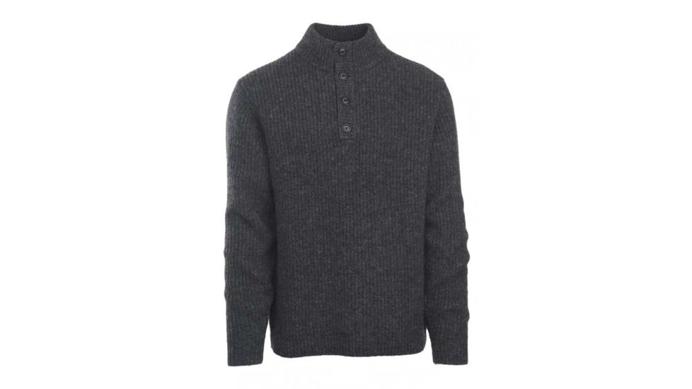 Woolrich The Sweater - Mens, Char.Htr, 2XL, Regular Inseam, 9020-CHAR.HTR-XXL