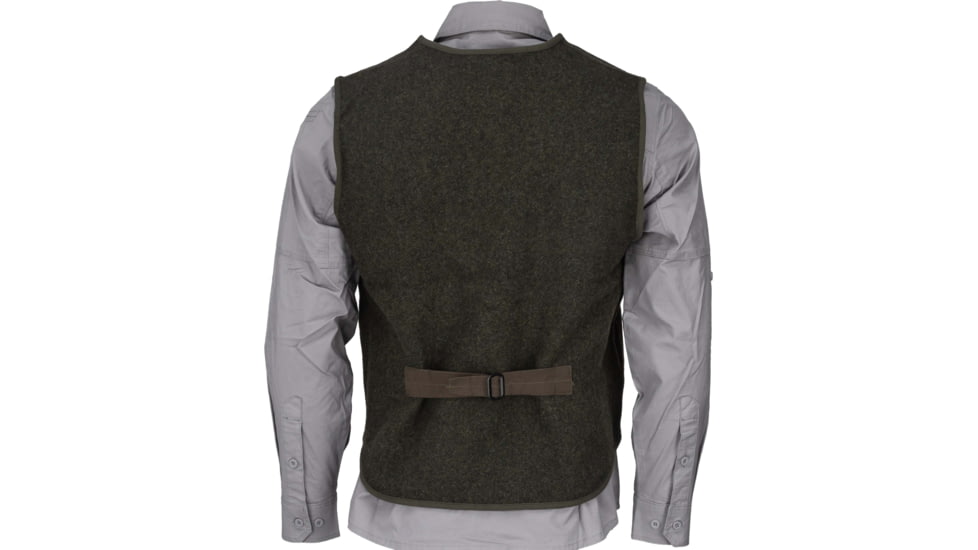 Woolrich Utility 12 Full Zip Vest, Olive Green, L, 24188-OG-L