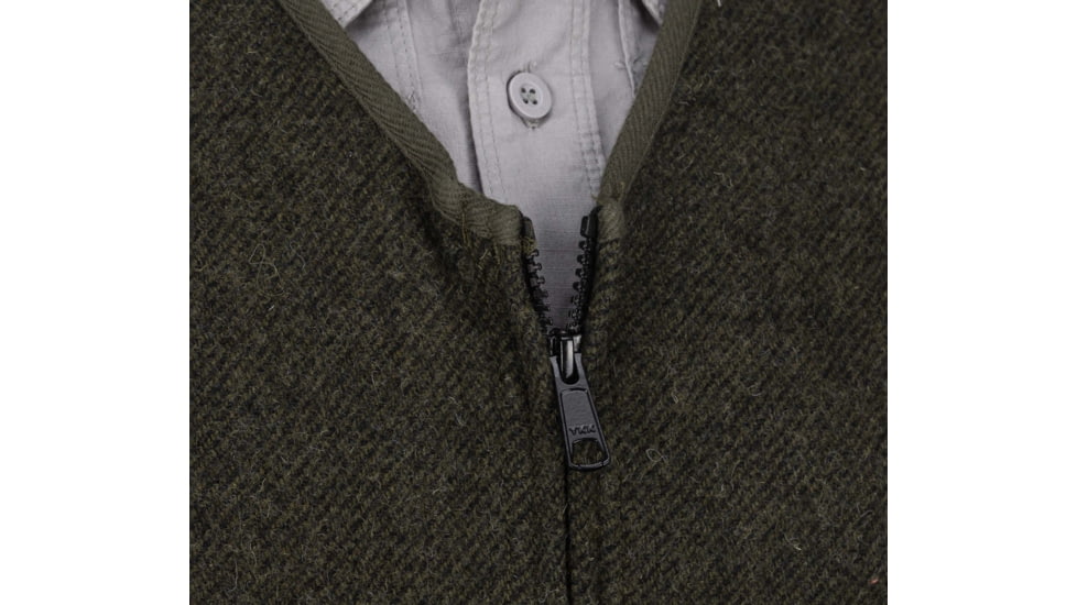 Woolrich Utility 12 Full Zip Vest, Olive Green, L, 24188-OG-L