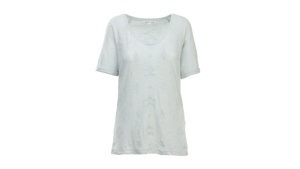 Woolrich Women's Bell Canyon T-Shirt, Aqua Ice, M 7059-AQI-AQUAICE-M-DEMO
