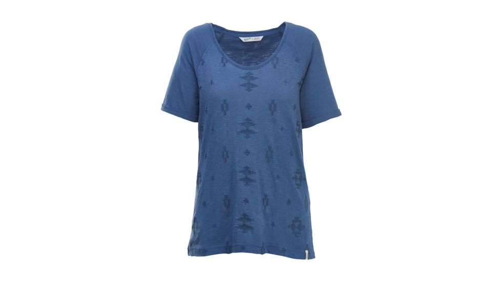 Woolrich Women's Bell Canyon T-Shirt, Bijou Blue, M 7059-BJL-BIJOUBLUE-M-DEMO
