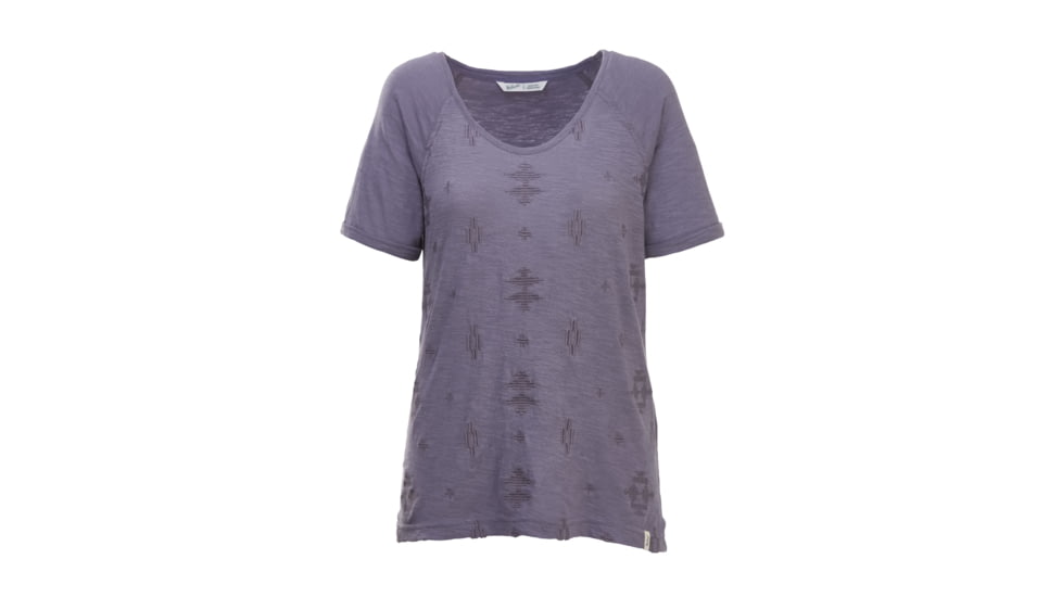 Woolrich Women's Bell Canyon T-Shirt, Violet Indigo, M 7059-VID-VIOLETINDIGO-M-DEMO
