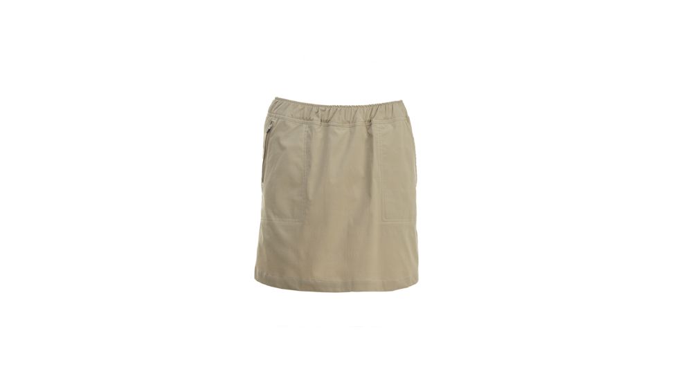 Woolrich Women's Trail Time Stretch Ripstop Skort, Faded Rock, M 5022-FDC-FADEDROCK-M-DEMO