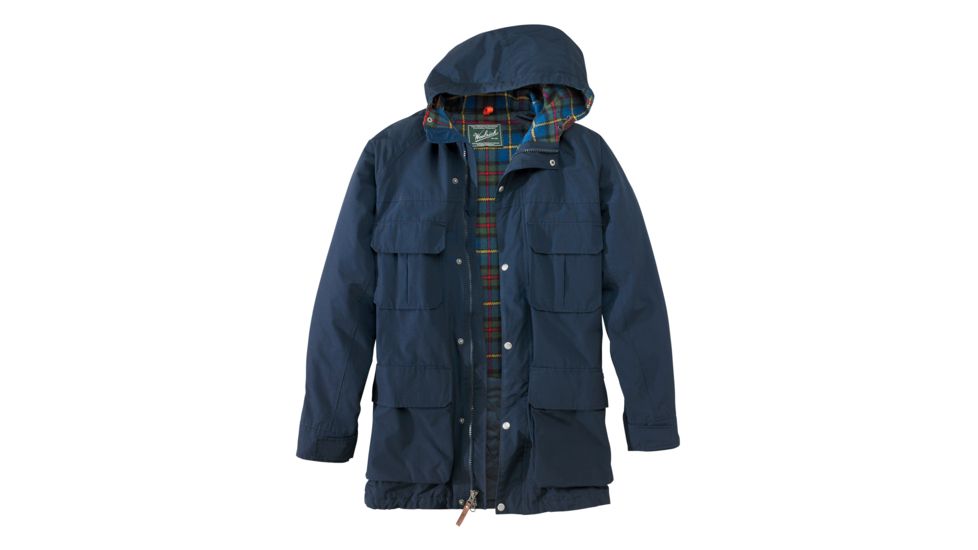Woolrich Wool Lined Mountain Parka - Men's-Deep Navy-Large