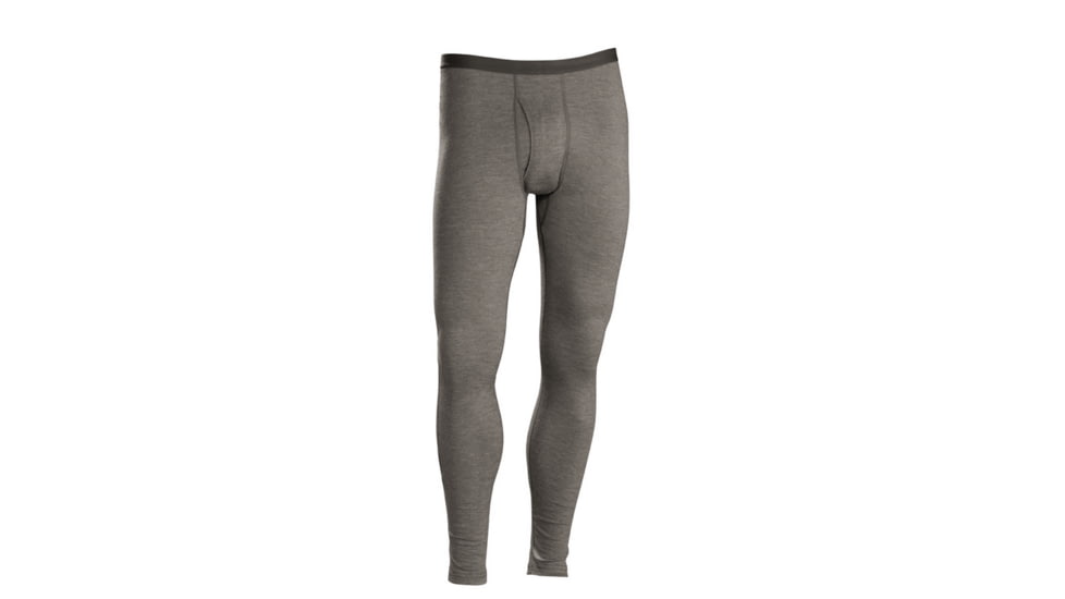 Woop!Wear Lightweight Base Layer Bottoms - Mens-Grey-Large