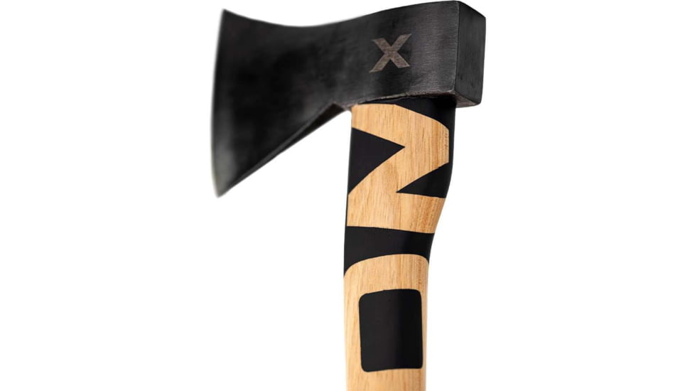 WOOX VOLANTE Axe, Carbon Steel Blade, Black Hickory, Black/Wood, BU.AXE002.01