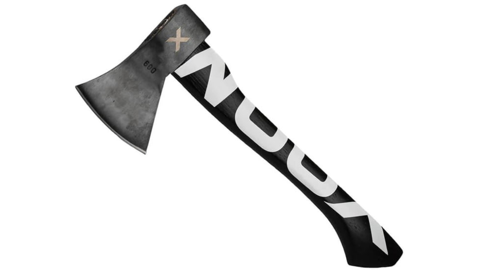 WOOX VOLANTE Axe, Carbon Steel Blade, Black Hickory, Black/White, BU.AXE002.02