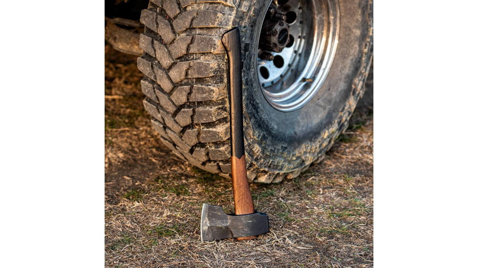 WOOX FORTE Axe, Black/Wood, BU.AXE003.01