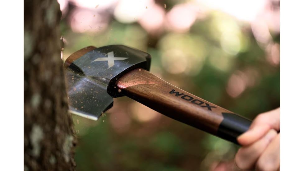 WOOX FORTE Axe, Black/Wood, BU.AXE003.01