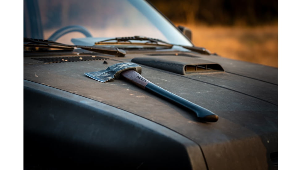 WOOX FORTE Axe, Black/Wood, BU.AXE003.01