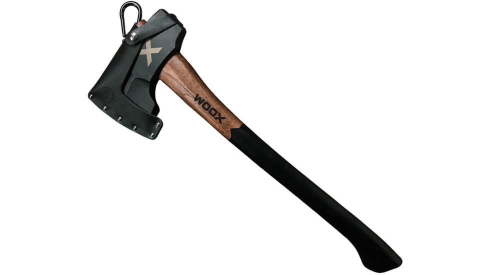 WOOX FORTE Axe, Black/Wood, BU.AXE003.01