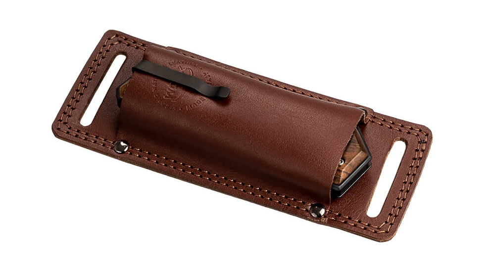 WOOX Leggenda Leather Knife Sheath, Brown, BU.SHT006.01